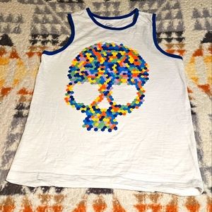 Wonder Nation Skull Tank Size XL 14/16 Boys. C10